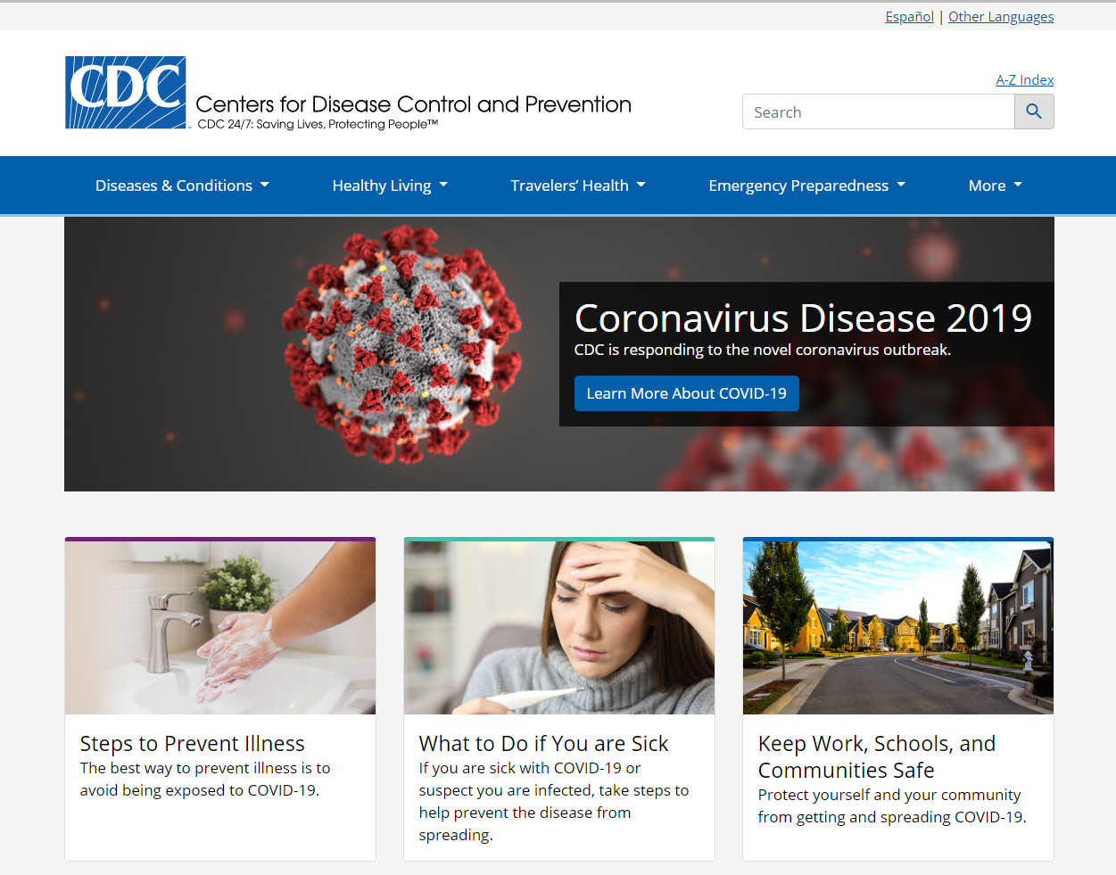 cdc website image